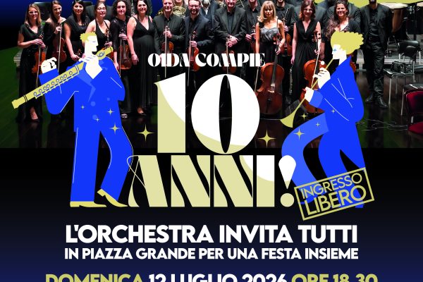 OIDA PARTY – L’Orchestra Instabile di Arezzo compie 10 anni